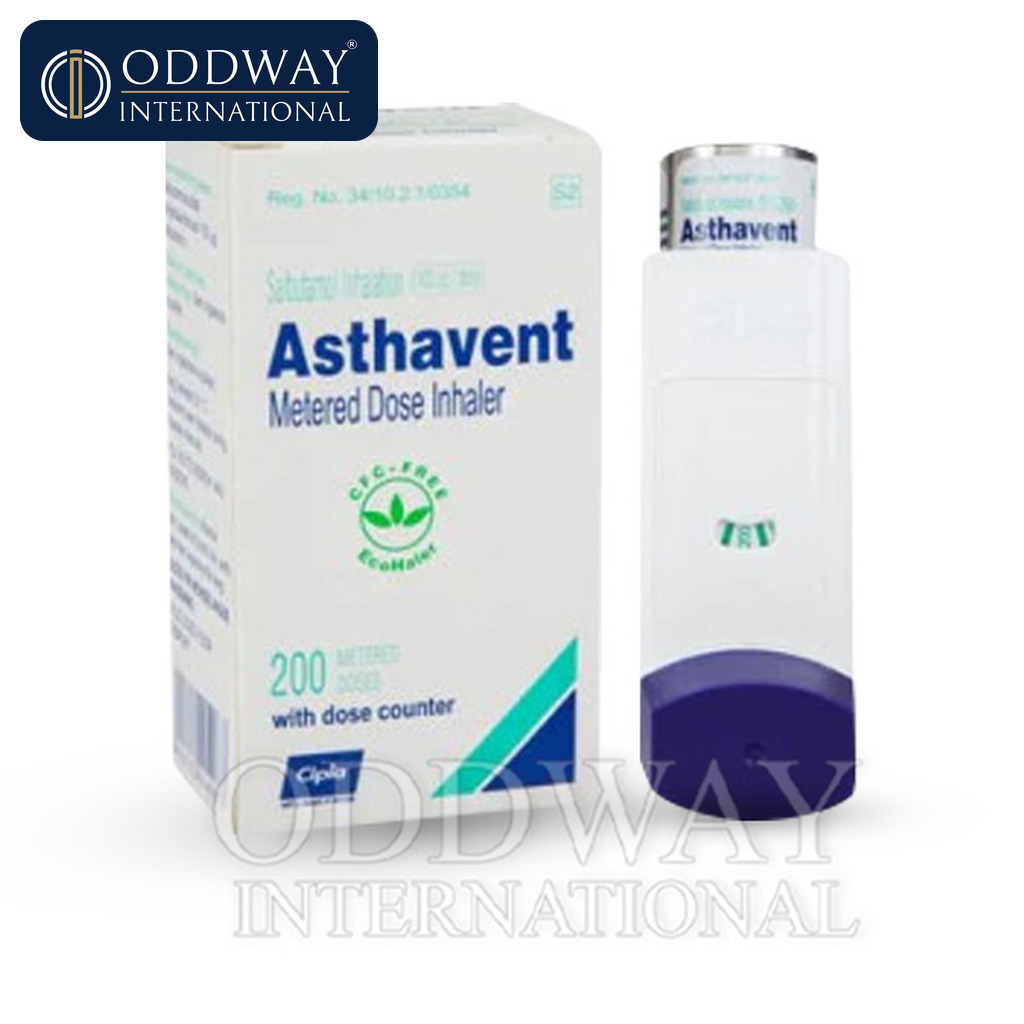 Bulk Salbutamol Inhaler export support by Oddway International