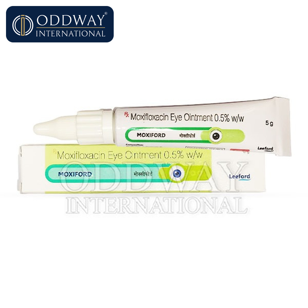 Moxifloxacin Eye Ointment export supply from India