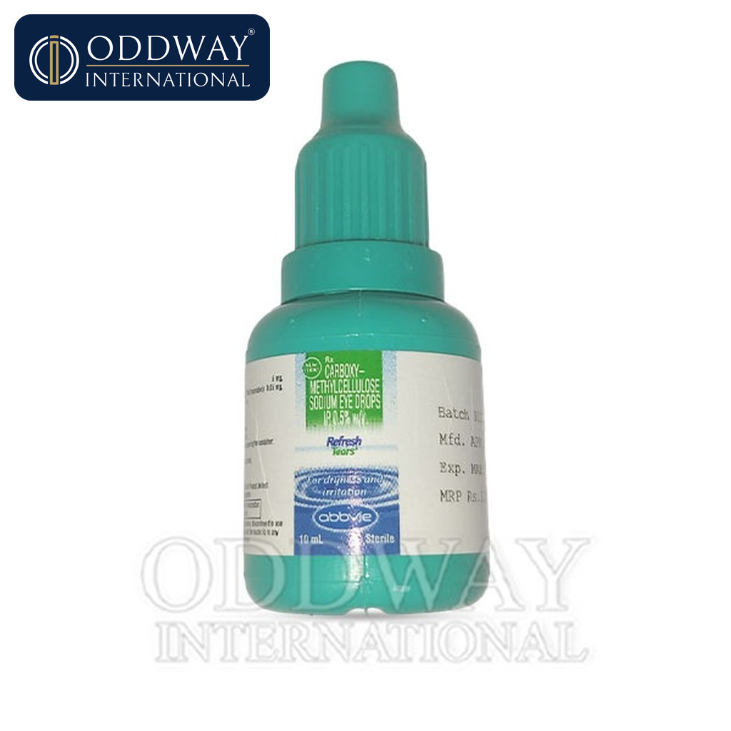 Refresh Tears eye drops exporter with documentation support