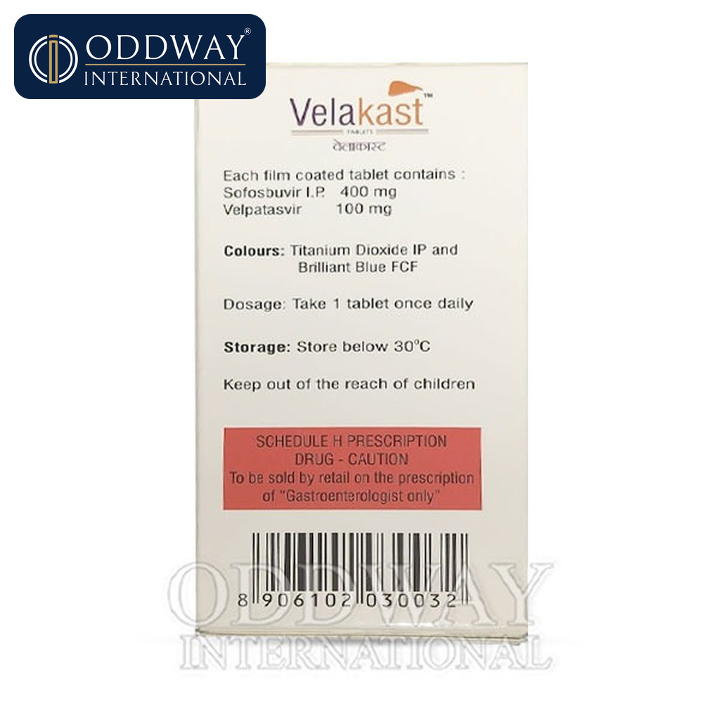 Velakast export documents COA and SDS support