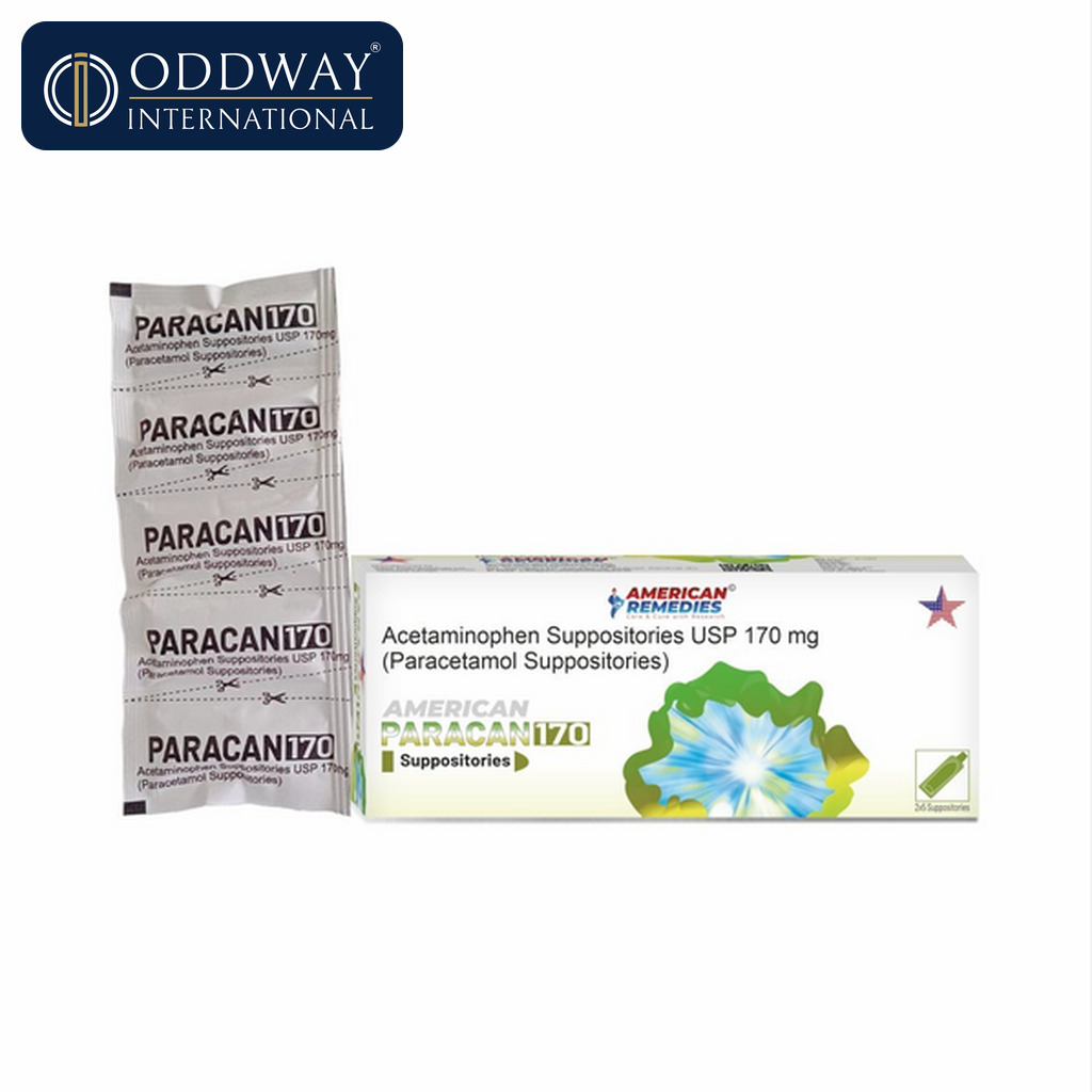 125mg paracetamol suppositories strength option for export orders