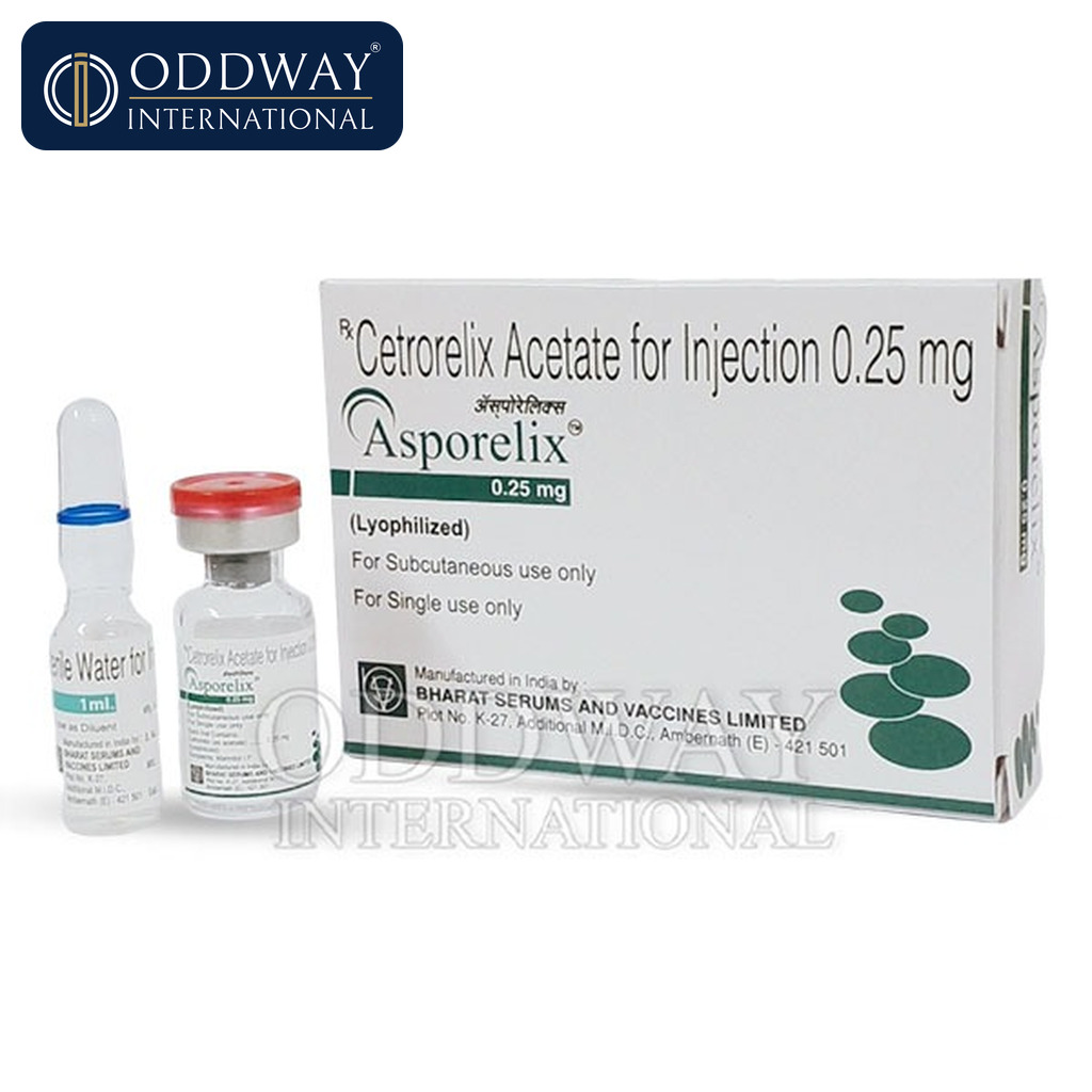 Cetrorelix Injection supplier from India for distributors