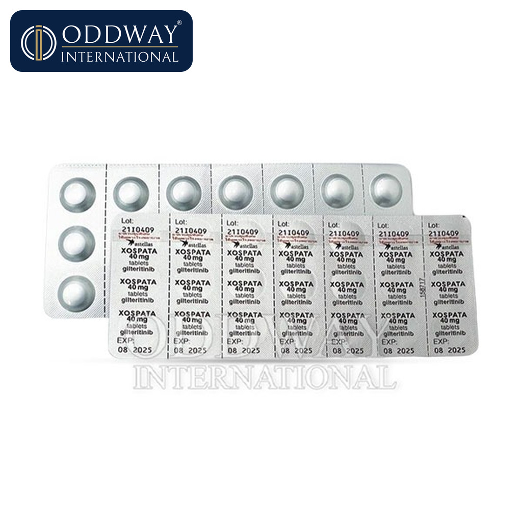 Proveedor de Comprimido de Gilteritinib 40 mg para compras hospitalarias y de distribuidores
