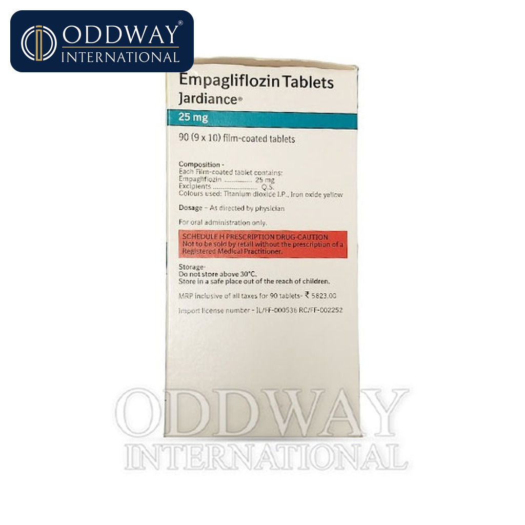 Jardiance 25mg Tablets supplier for importers