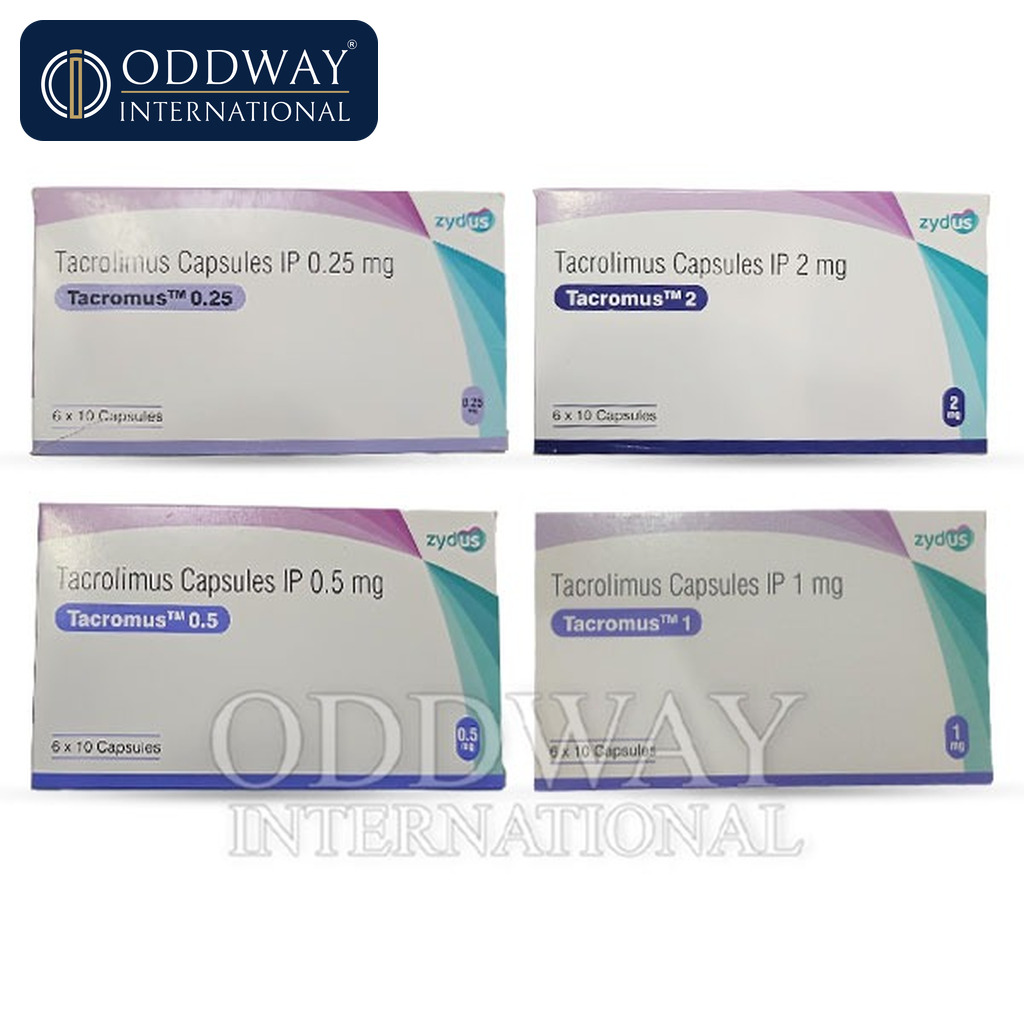 Tacrolimus 0.5mg capsule sourcing through verified export channels