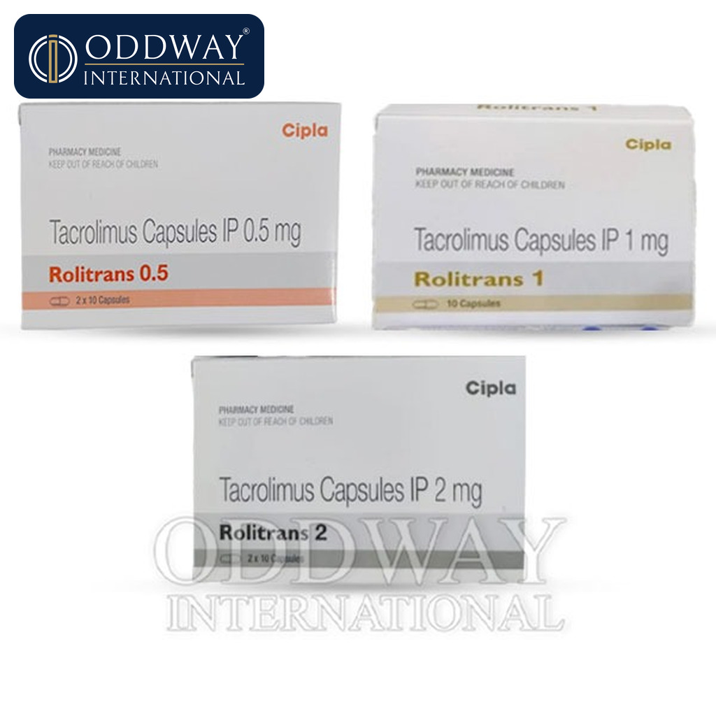 Tacrolimus oral capsule procurement for hospitals and distributors