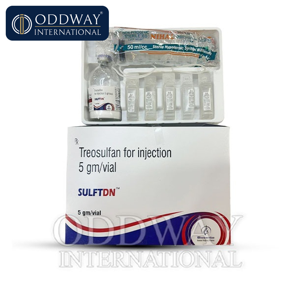 Bulk Treosulfan 5 gm Injection export supply coordination