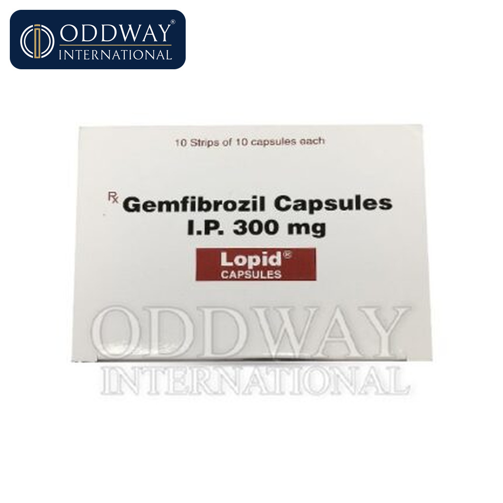 Gemfibrozil 300 mg and 600 mg tablets for wholesale export supply