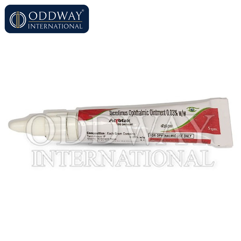 Tacrolimus Eye Ointment price inquiry for licensed importers