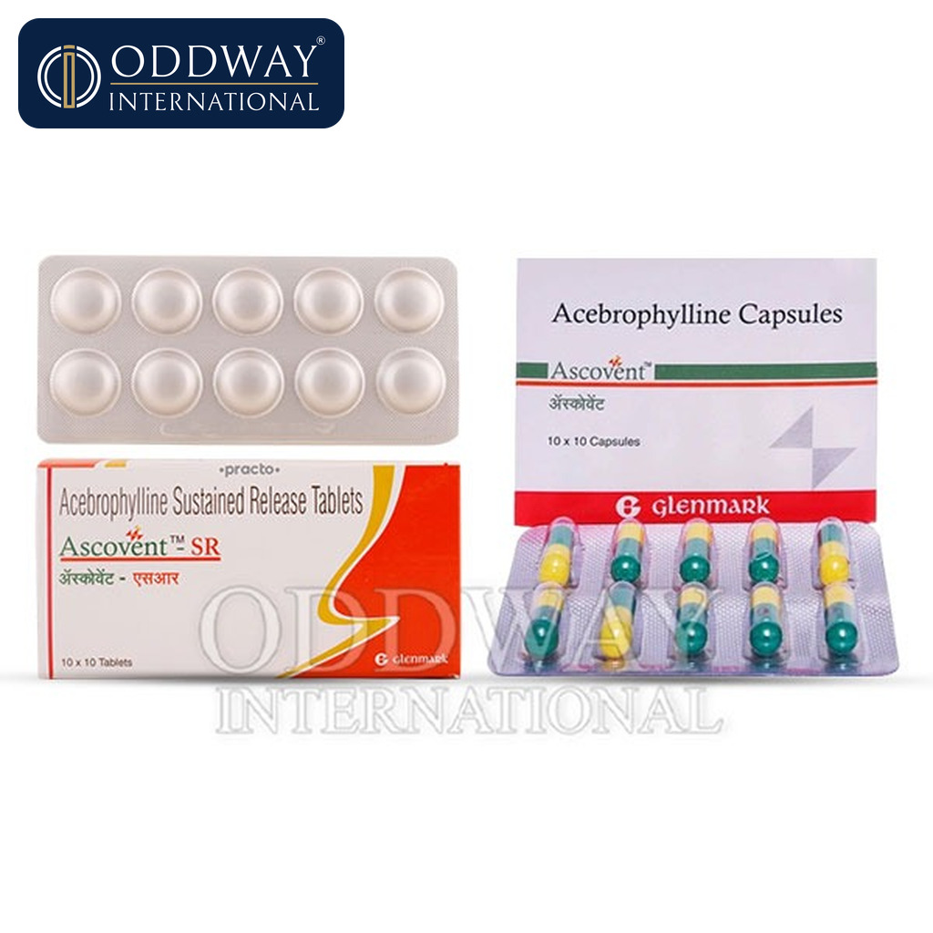Bulk purchase Acebrophylline Capsules with MOQ and tiered volume options