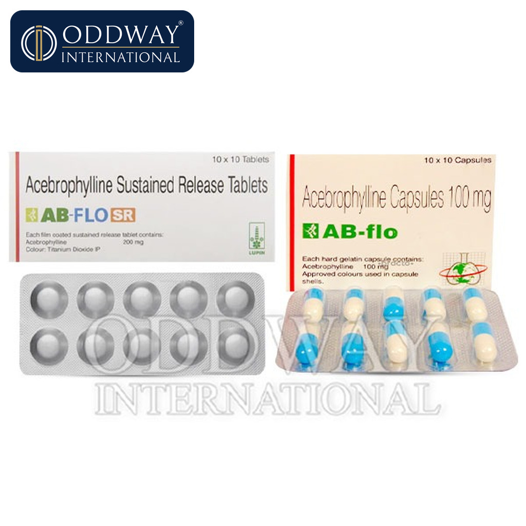 Acebrophylline Capsules exporter from India for regulated procurement channels