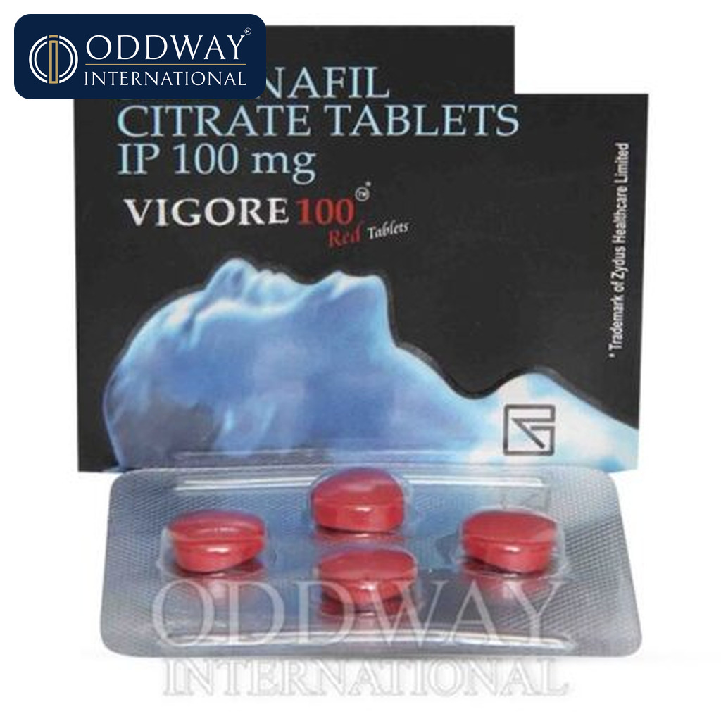 Vigore 100 mg Red Tablet wholesale supply for international pharmaceutical buyers