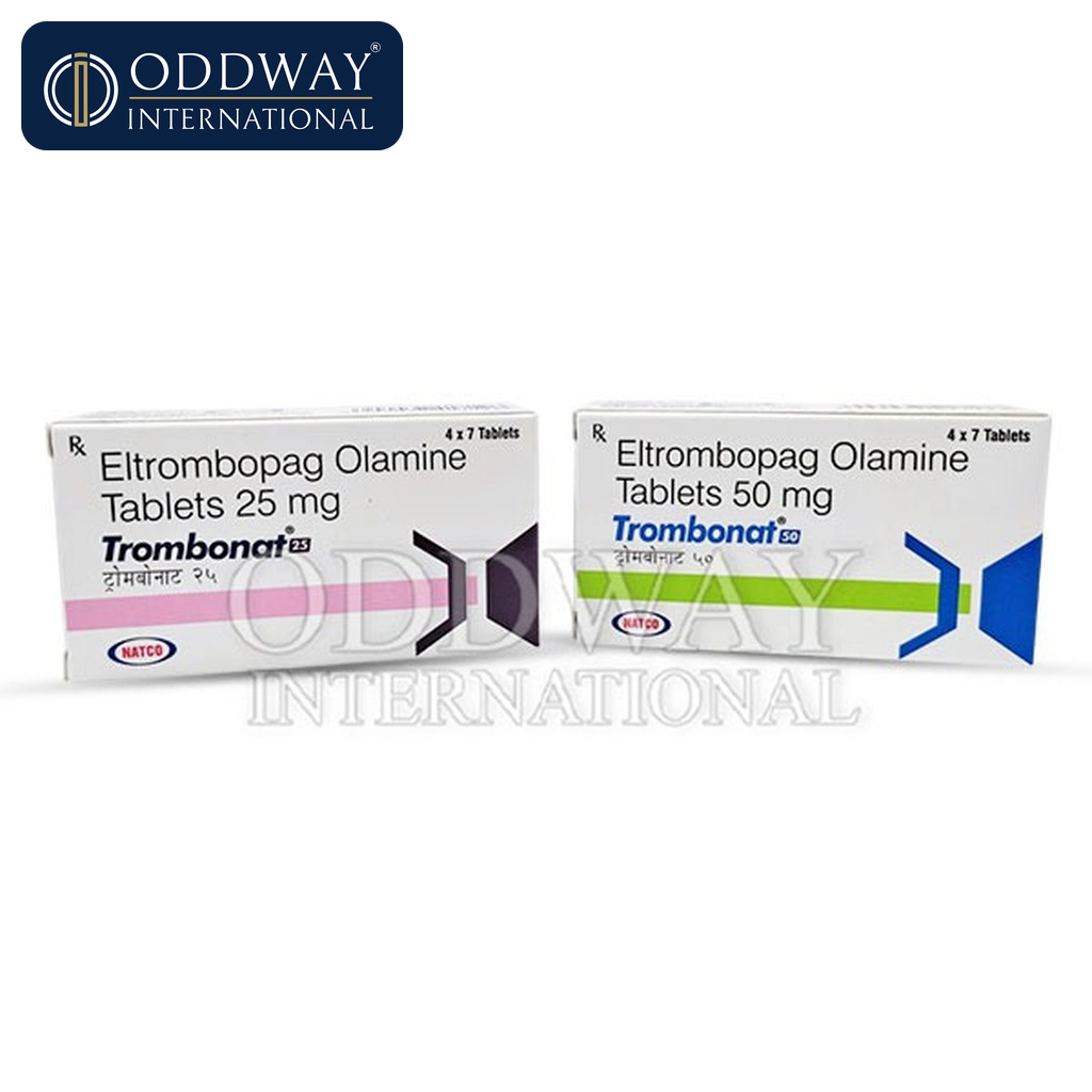 Eltrombopag 50 mg and 25 mg tablets export supplier support