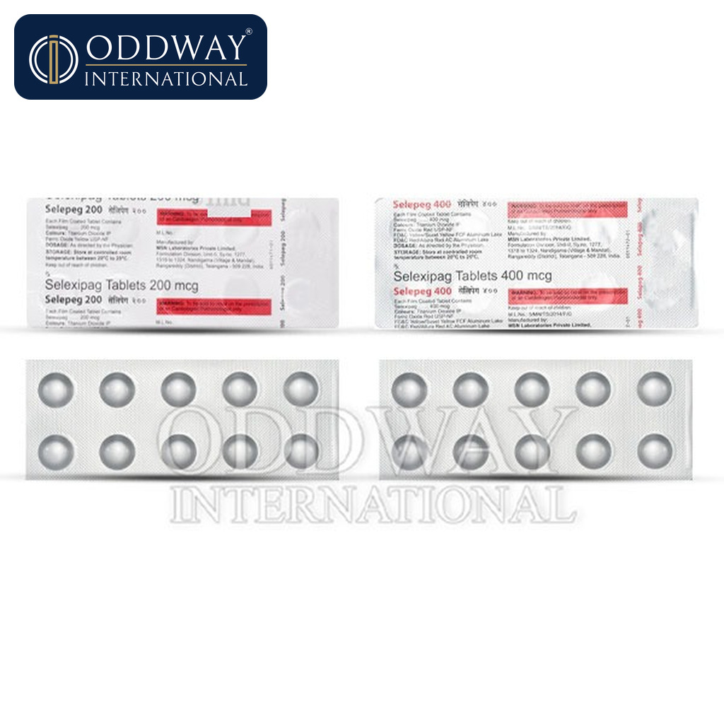 Selexipag Tablet generic availability from India