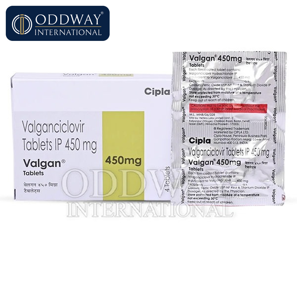 Valgan 450 mg Tablet wholesale supply for B2B pharmaceutical buyers
