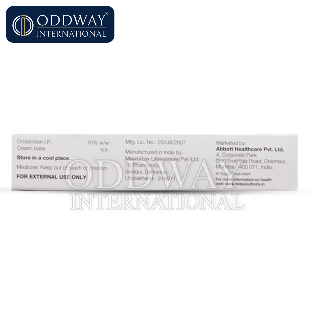 Crotamiton Cream exporter support with COA and GDP handling