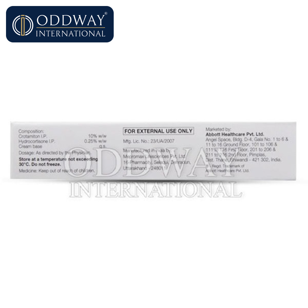 Crotorax HC Cream generic sourcing options where permitted