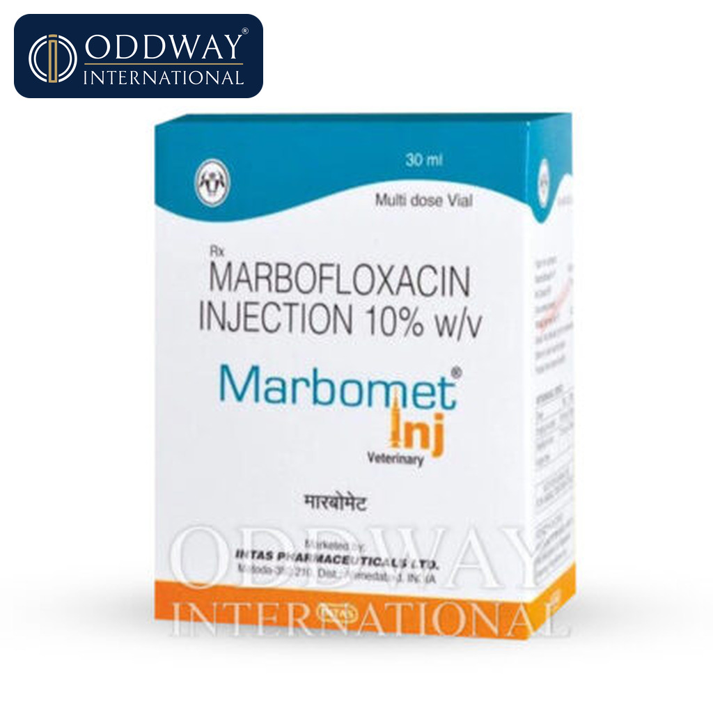 Marbofloxacin 100mg Injection for dogs and cats export supply