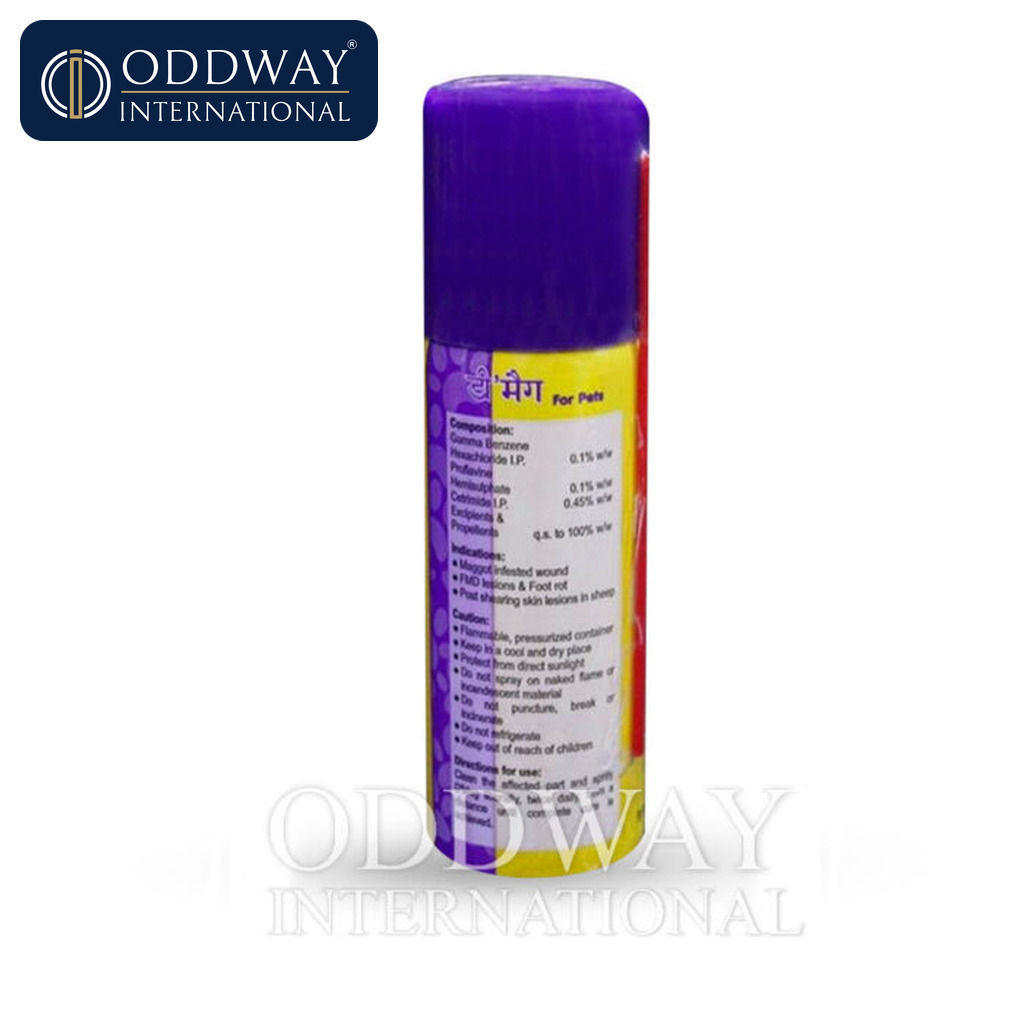 Veterinary wound spray for horses and pets export supply