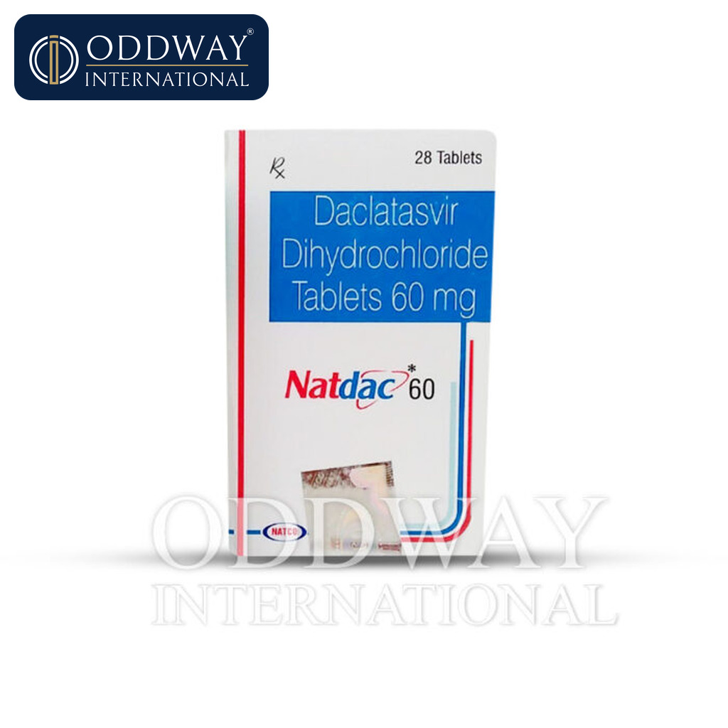 Natdac 60 mg Tablets supplier for pharmaceutical export