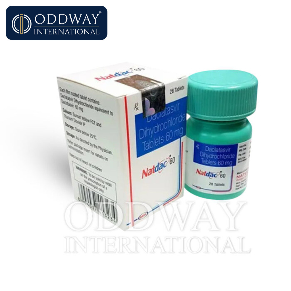 Bulk Natdac 60 mg Tablets for institutional procurement