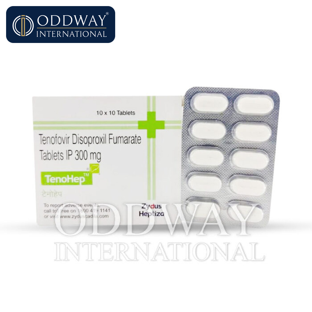 Disponibilidad de exportación de Comprimidos Tenohep 300 mg genéricos