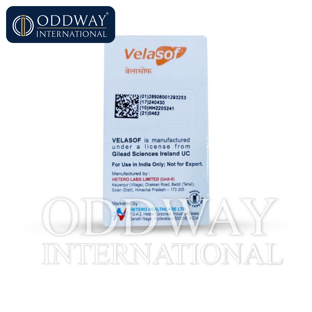 Velasof Tablet supplier for global pharmaceutical procurement