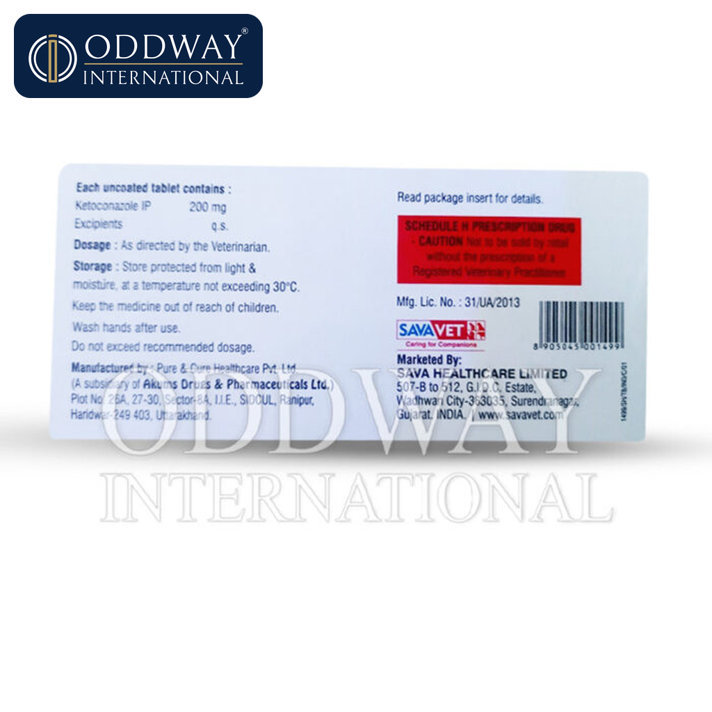 Ketoconazole For Dogs & Cats exporter for global veterinary markets