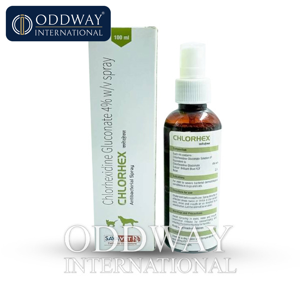 Chlorhexidine Spray For Dogs & Cats supplier with export documentation support