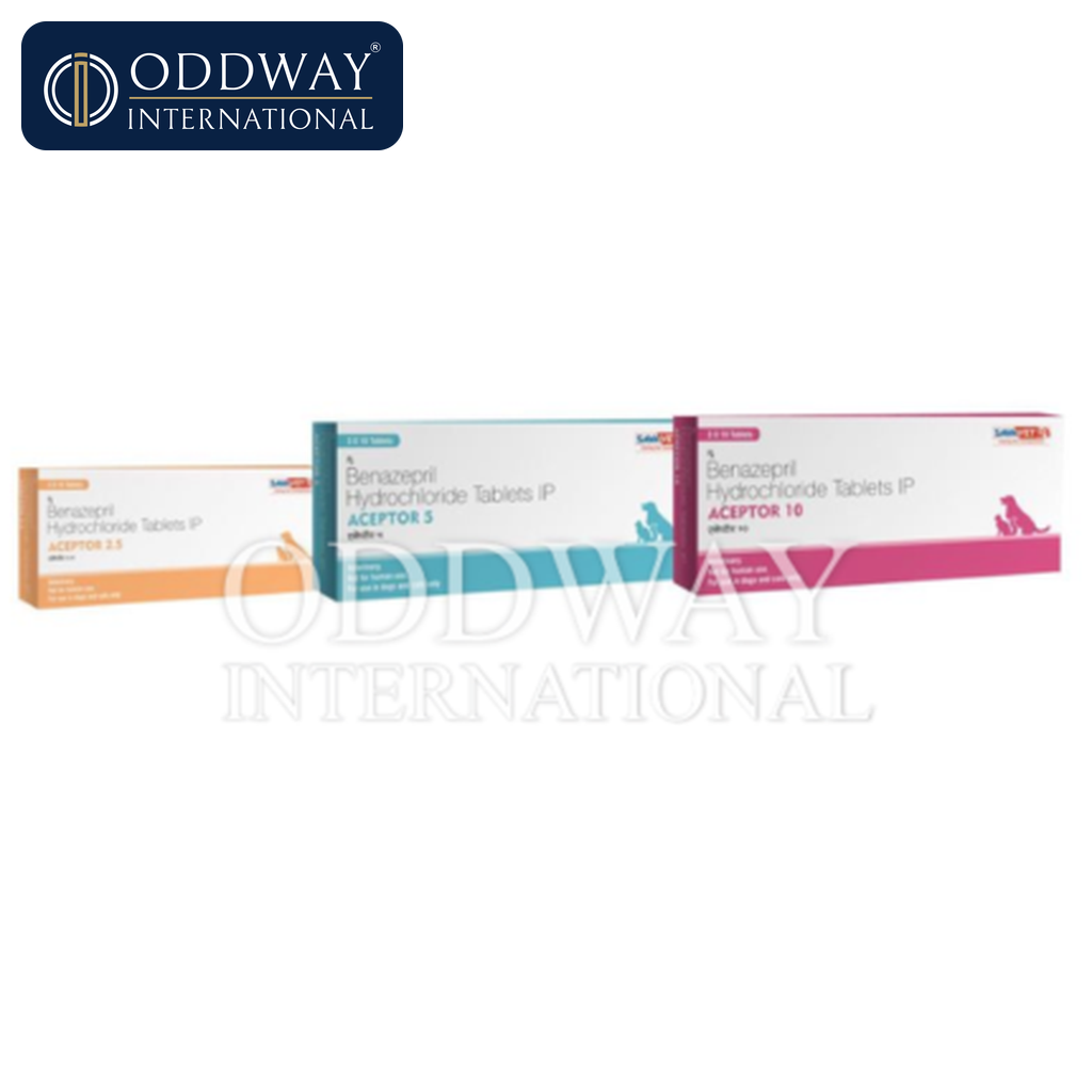 Benazepril tablet for dogs & cats wholesale packs for export supply