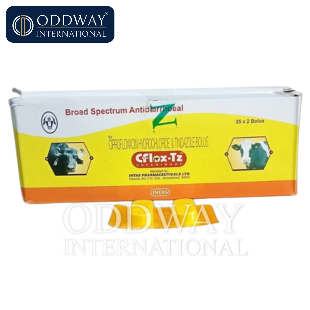 Cflox TZ Bolus wholesale supply for veterinary procurement