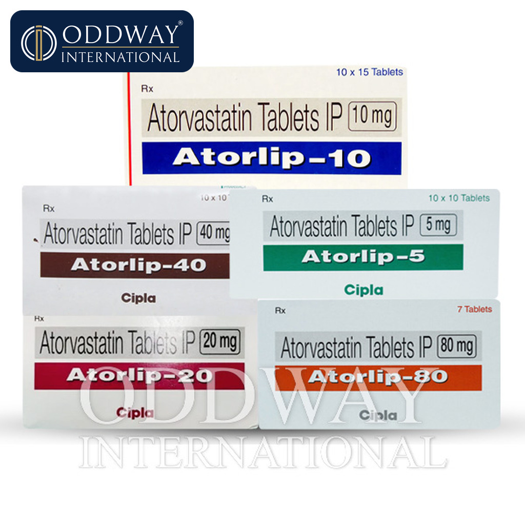 Atorvastatin 10 mg 20 mg 40 mg 80 mg tablet strengths