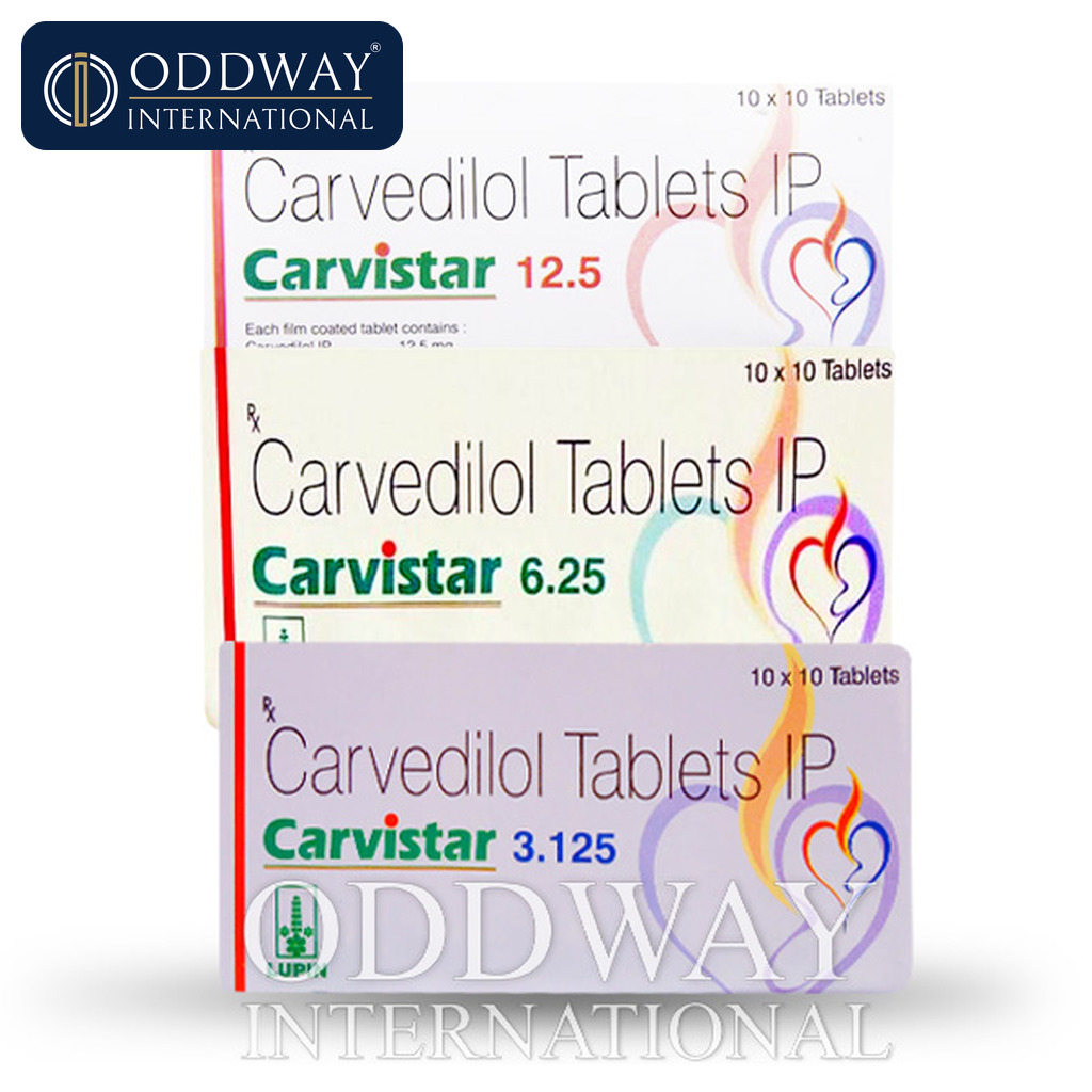 Carvedilol Tablet generic sourcing from India