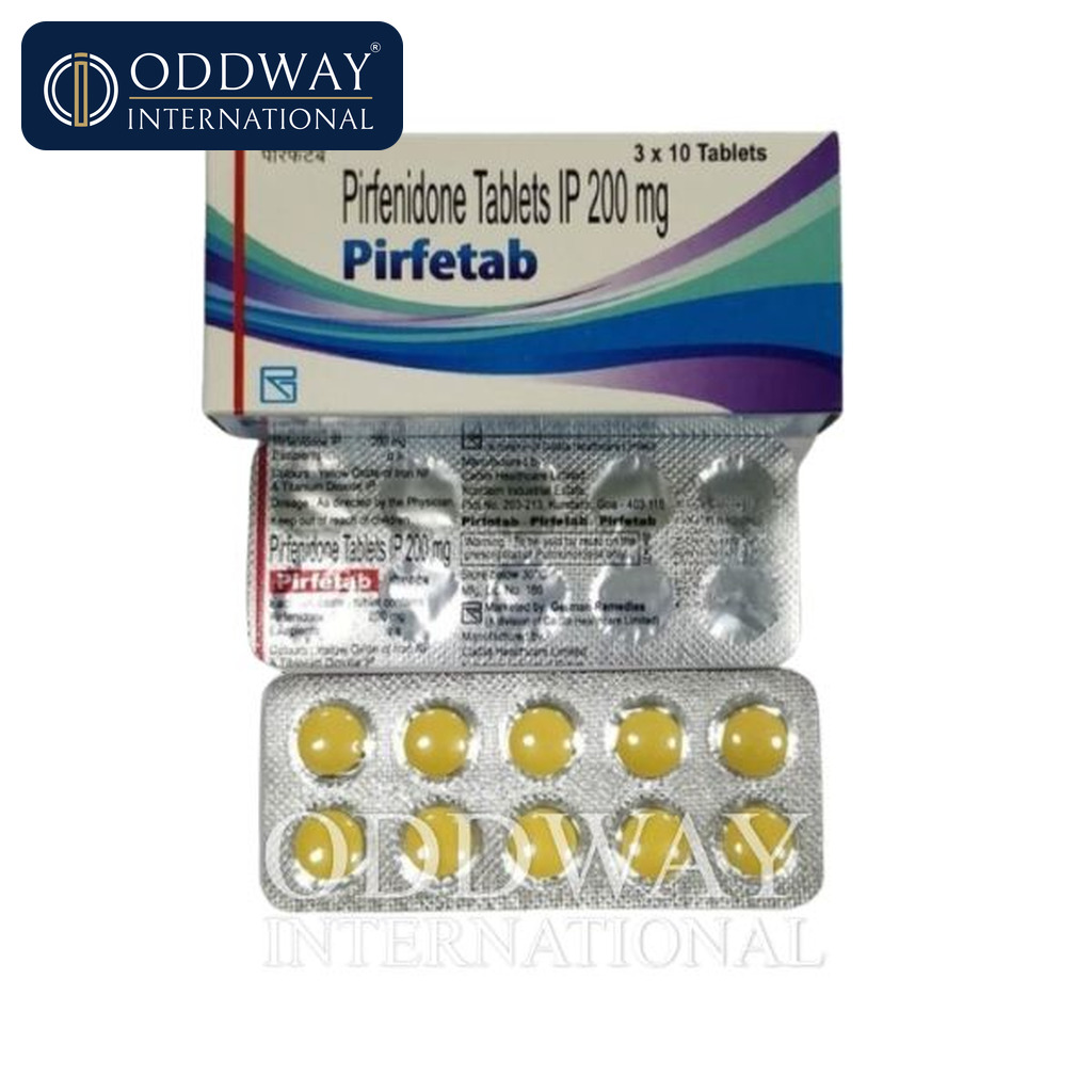 Pirfetab 200 mg Tablet supplier for wholesale pharmaceutical procurement