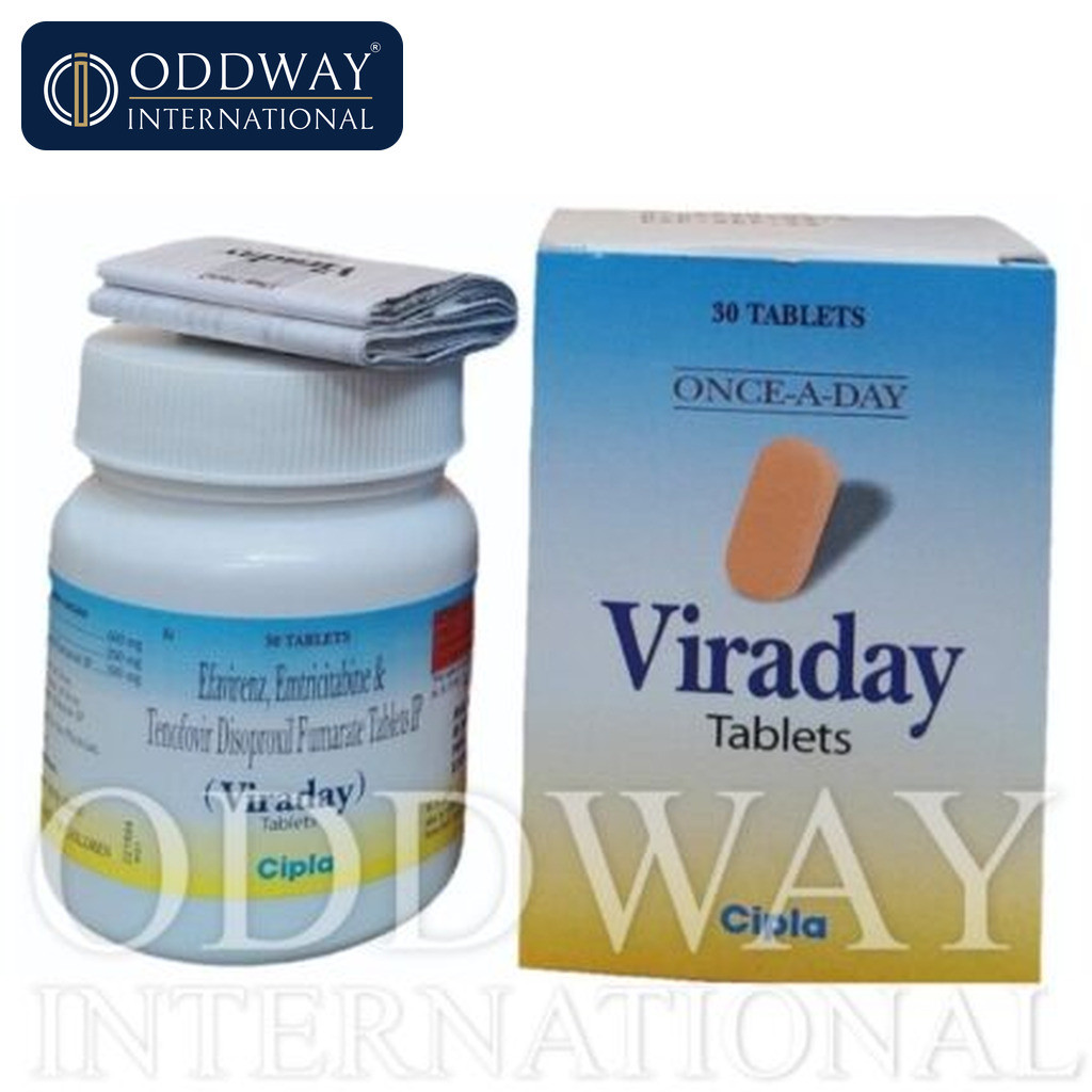 Viraday Tablet product image for brand-specific medicine enquiries.