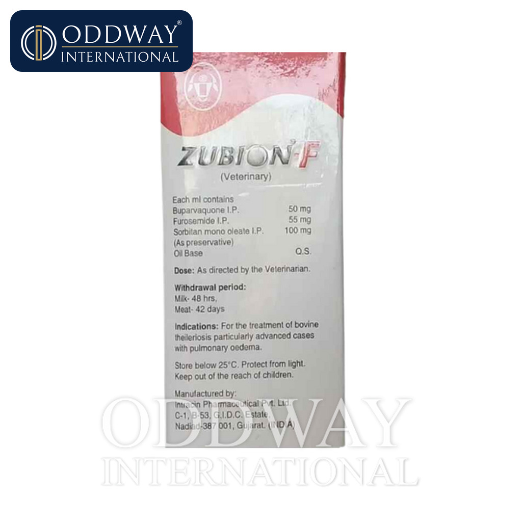 Zubion F Injection exporter logistics and international shipping coordination