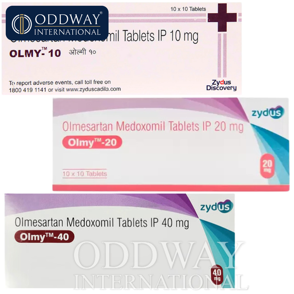 Olmesartan medoxomil tablets exporter from India with documentation support