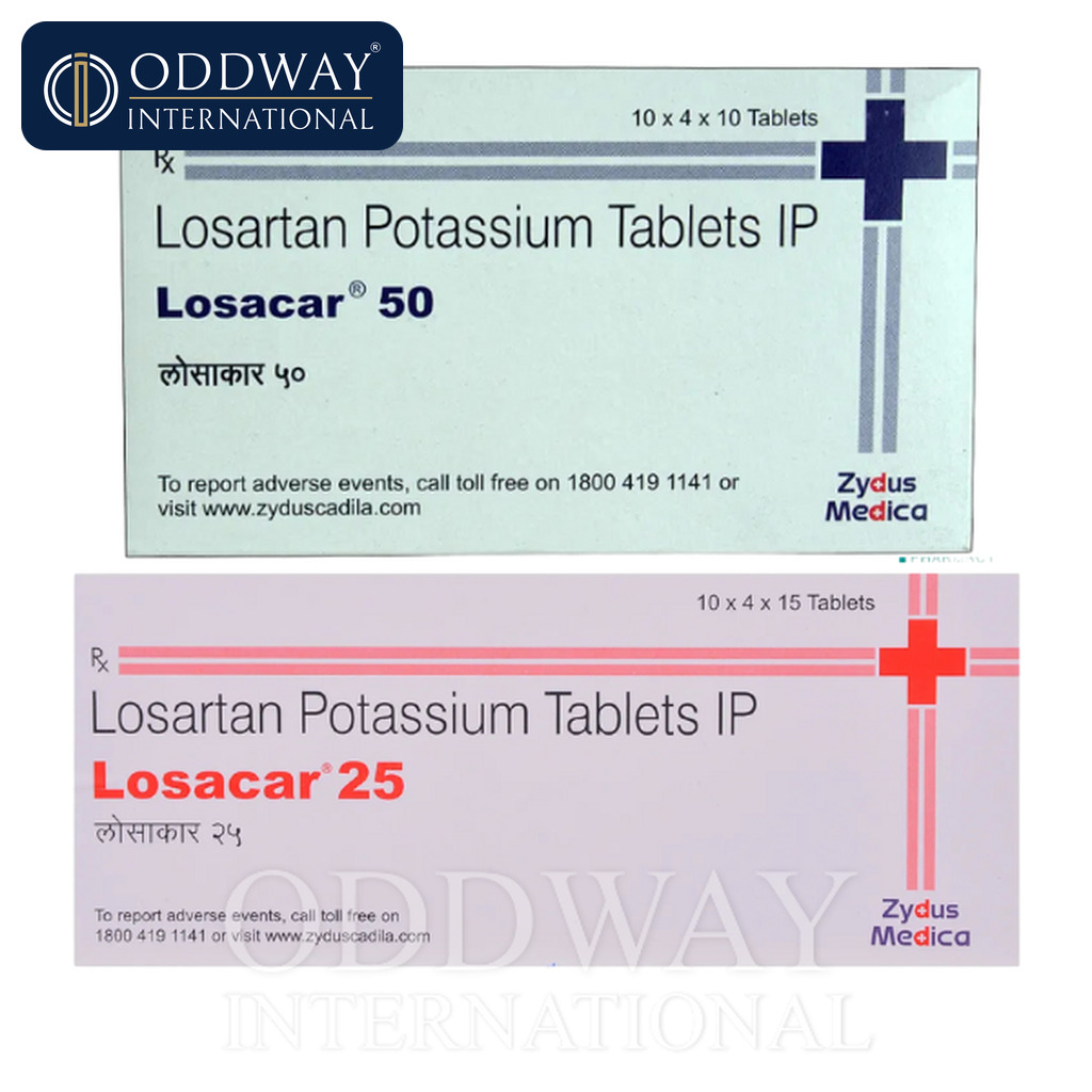 Bulk Losartan 50 mg Tablet export supply