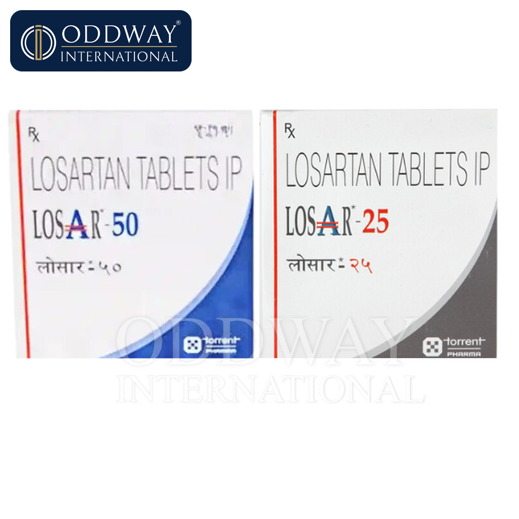 Losartan 50 mg Tablet price quotation for B2B procurement