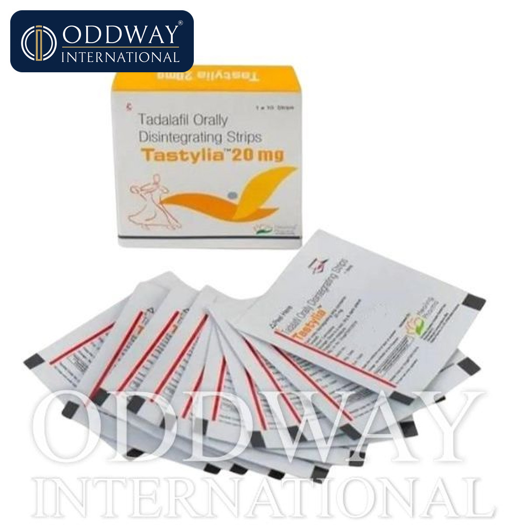 Tastylia 20 mg Strip India export support
