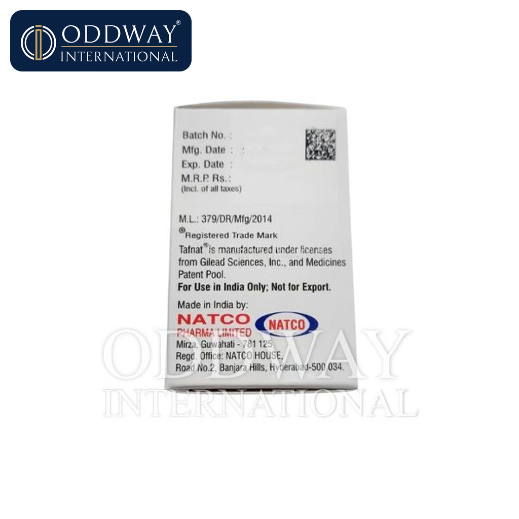 Tafnat 25 mg price product image for quotation enquiries