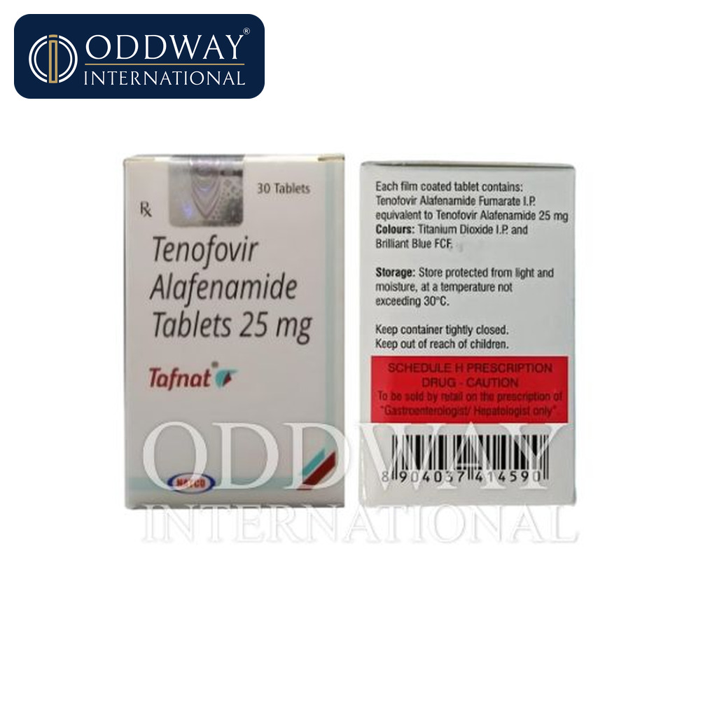 Tafnat 25 mg product image for strength-specific enquiries