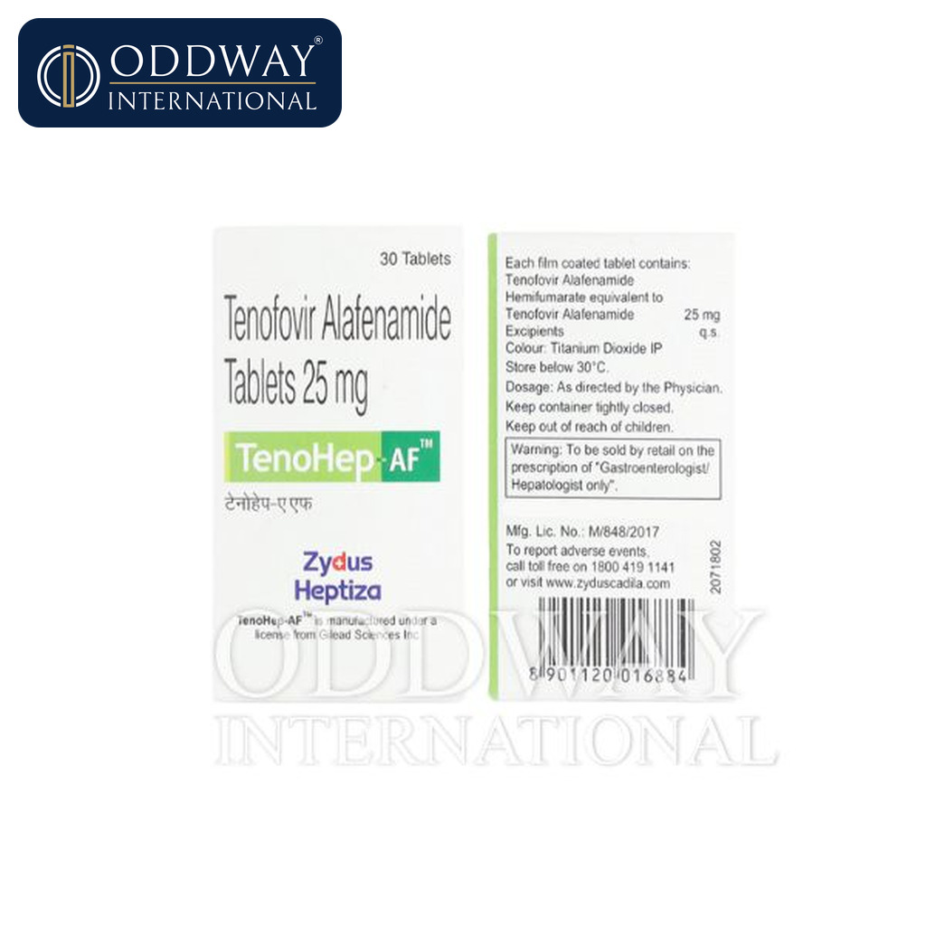 Tenohep AF 25 mg price enquiry for global medicine procurement