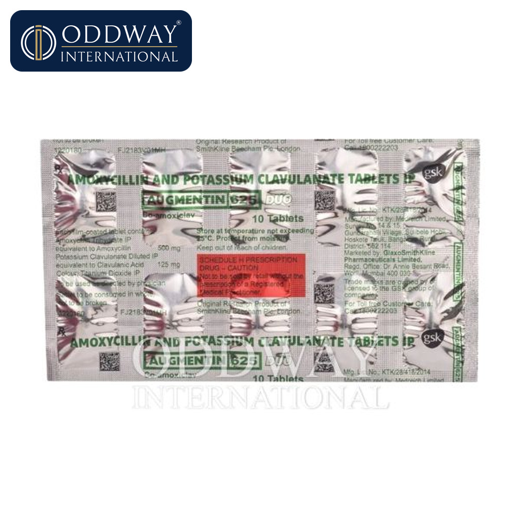 Bulk purchase Augmentin 875 mg Tablet for distributors and hospitals