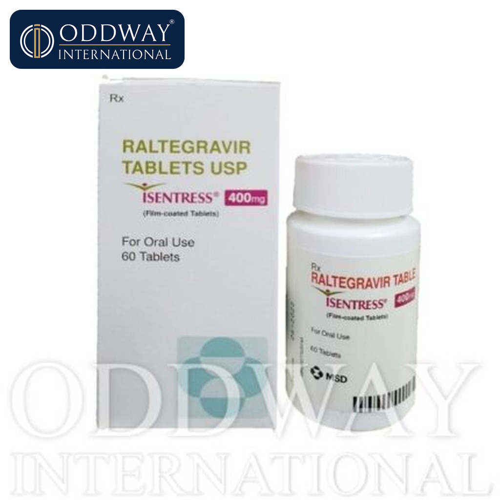 Tabletas Isentress 400 mg para exportación farmacéutica mayorista