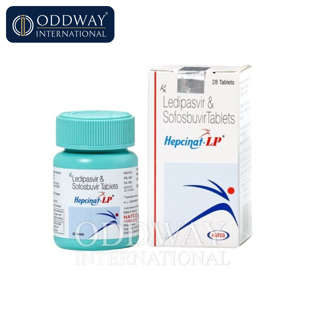 병원 및 유통업체 조달을 위한 Ledipasvir 90mg sofosbuvir 400mg