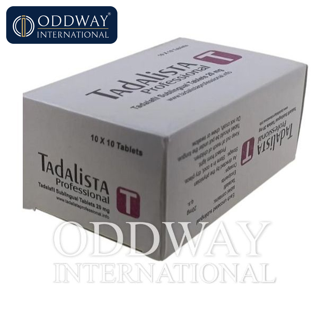 Tadalista Professional generic medicine 20 mg sourcing support