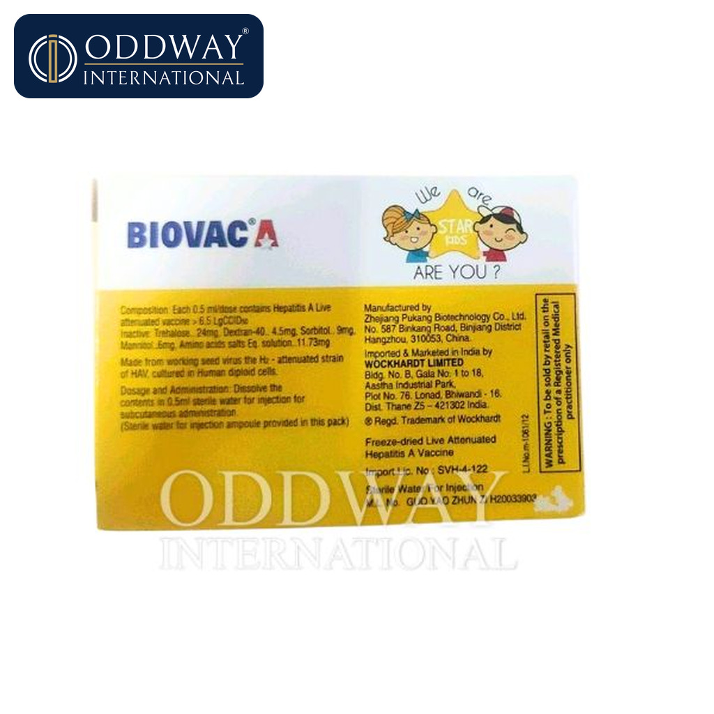 Hepatitis A Vaccine exporter with cold-chain logistics coordination