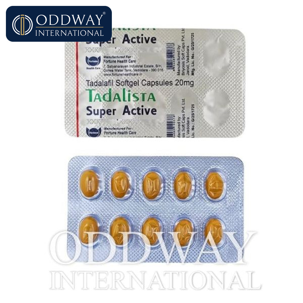 Bulk Tadalista Super Active supply for qualified pharmaceutical buyers