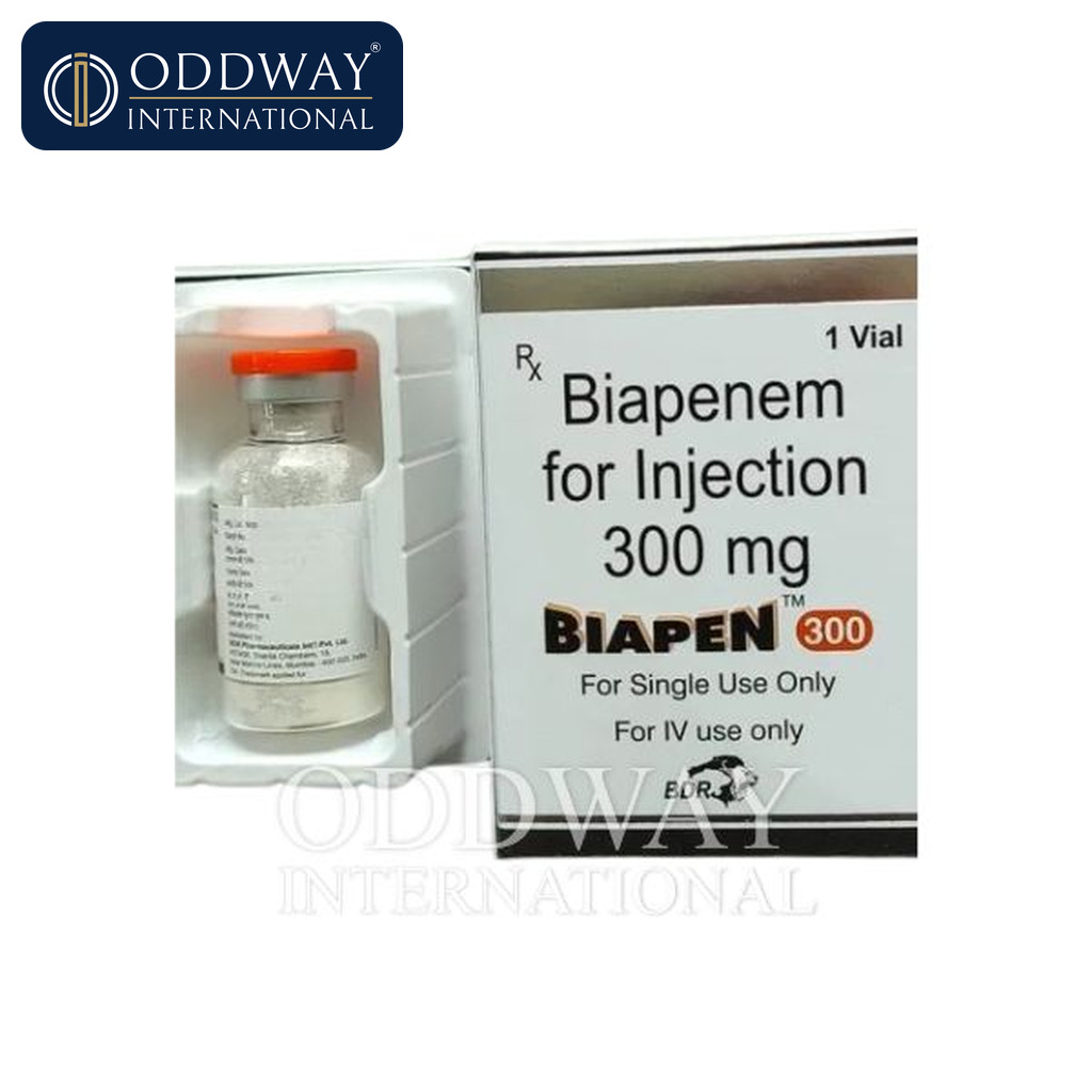 Biapenem Injection Named Patient Supply coordination where permitted